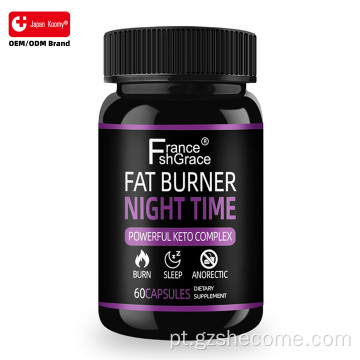 Shecome Night Time Fat Burner Cápsulas Controle de Peso
